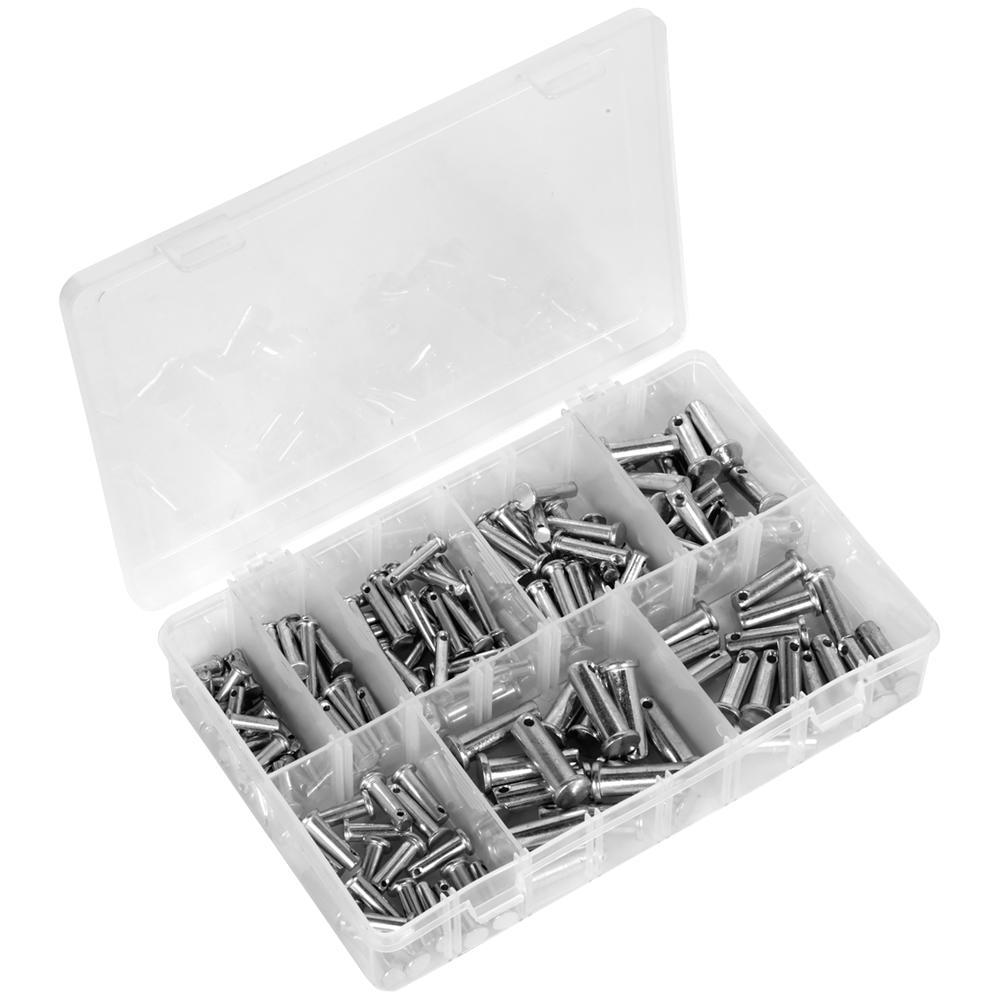 200 Piece Imperial Clevis Pin Assortment