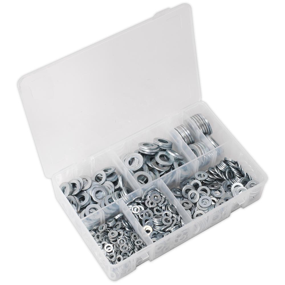 1070 Piece Flat Washer Assortment Metric