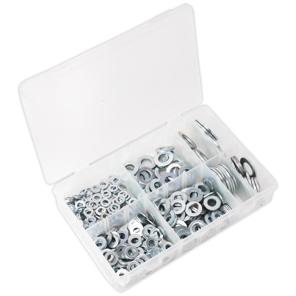 495 Piece Flat Washer Assortment Metric
