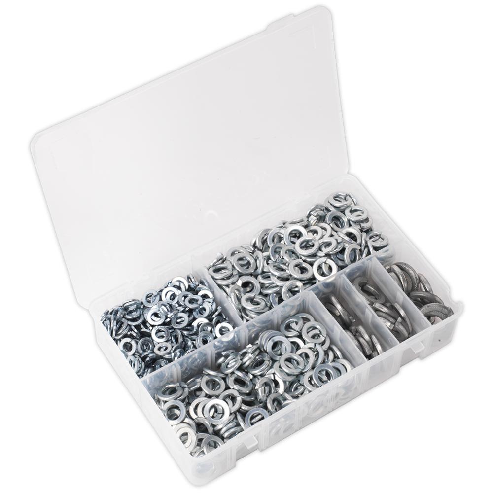 1010 Piece Spring Washer Assortment Metric