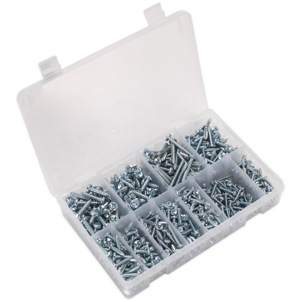 700 Piece Pan Head Self Tapping Screw Assortment