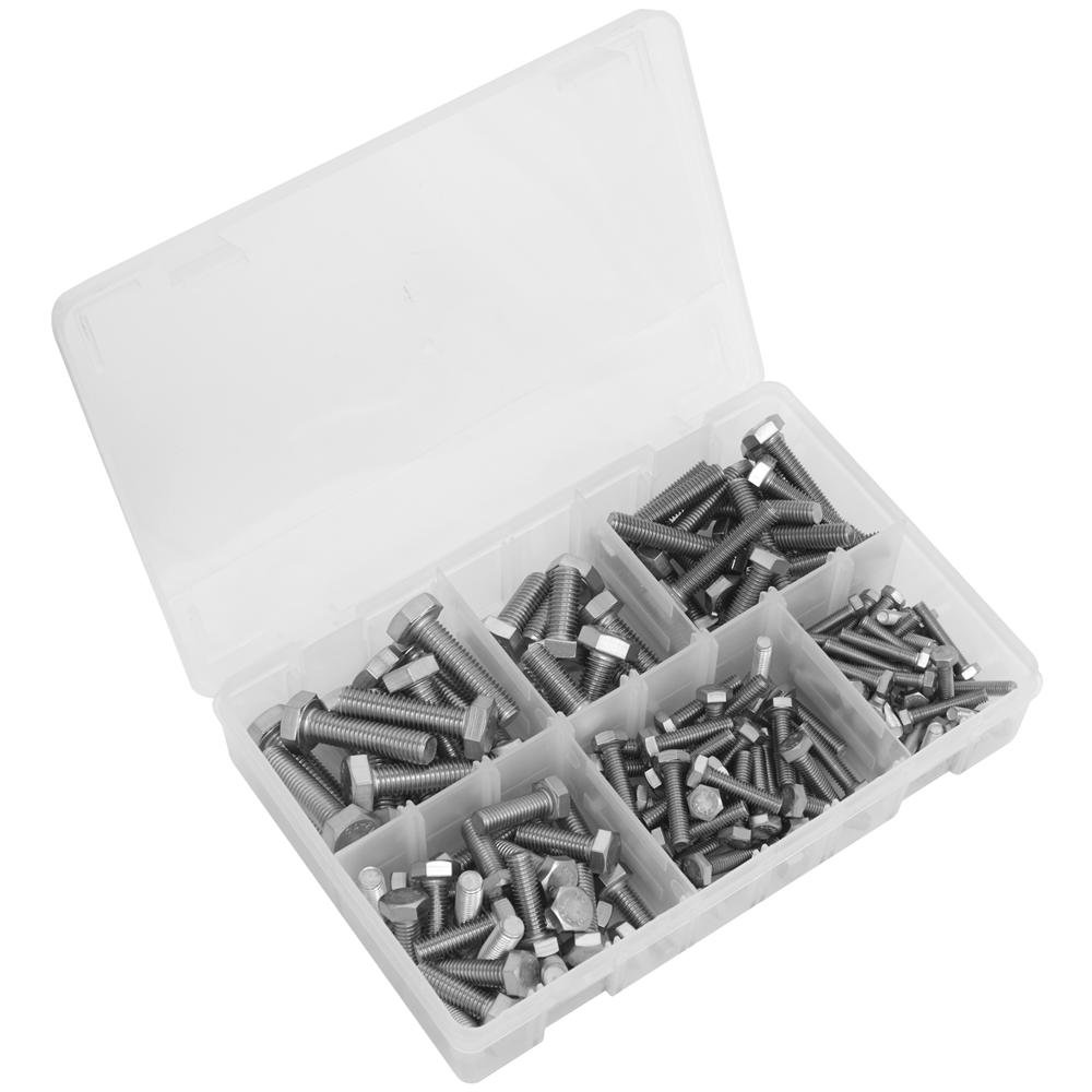 150 Piece Stainless Steel Set Screw Assortment M5 - M10