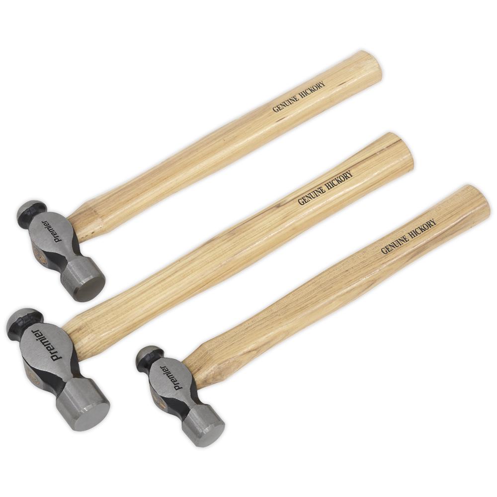 Sealey 3 Piece Ball Pein Hammer Set