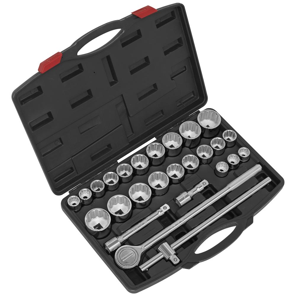 Sealey 26 Piece 3/4" Drive Bi Hexagon Socket Set 3/4