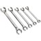 Sealey 5 Piece Flare Nut Spanner Set Metric 