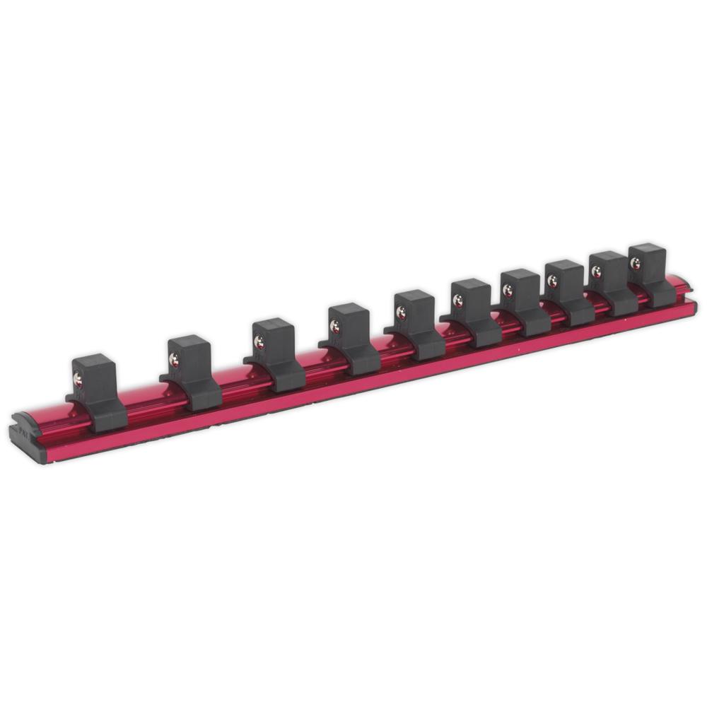Sealey 1/2" Drive Magnetic Socket Retaining Rail 10 Clips 1/2