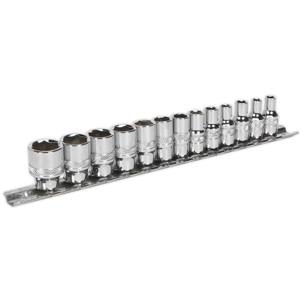 13 Piece 1/4" Drive Socket Set