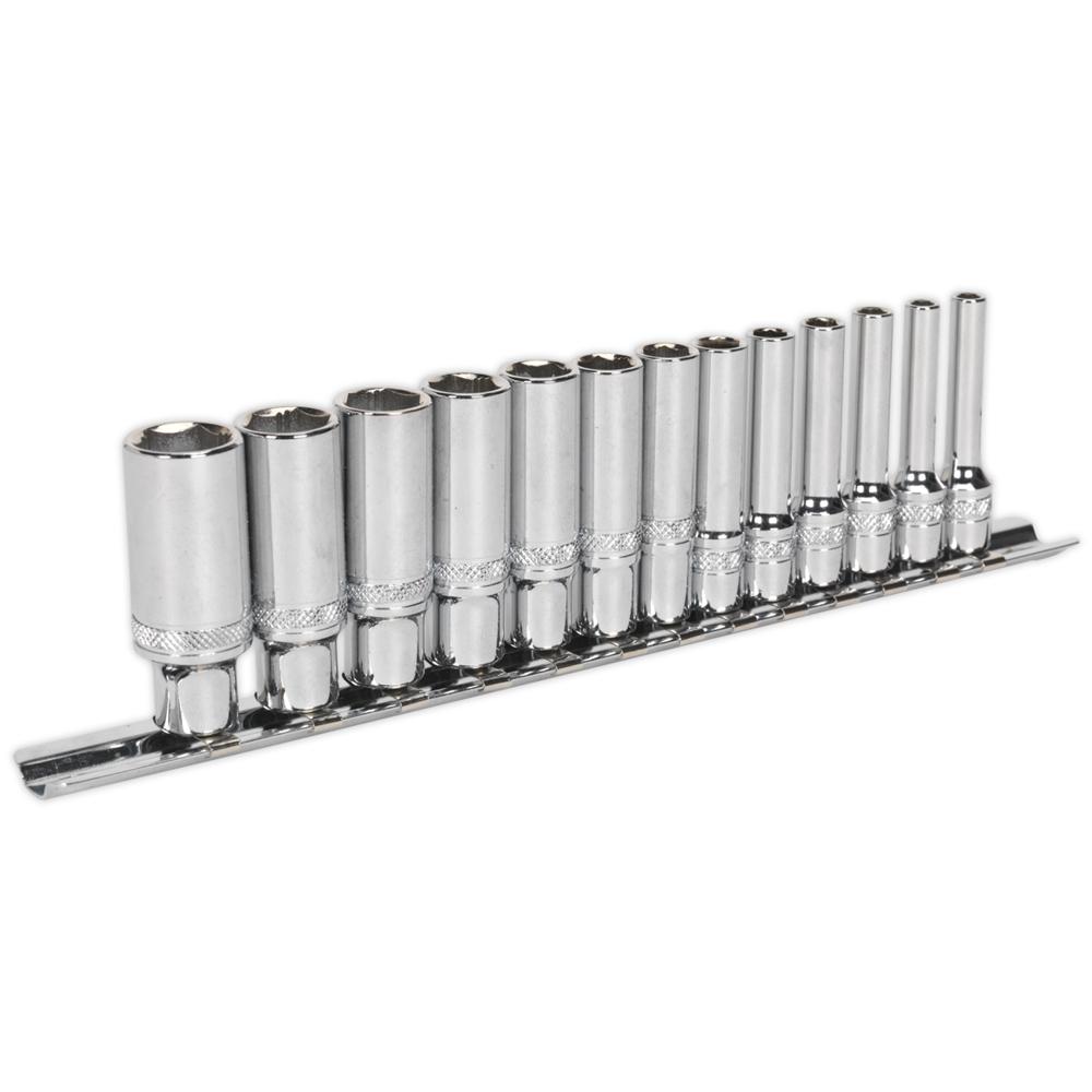 Sealey 13 Piece 1/4" Drive Socket Set 1/4