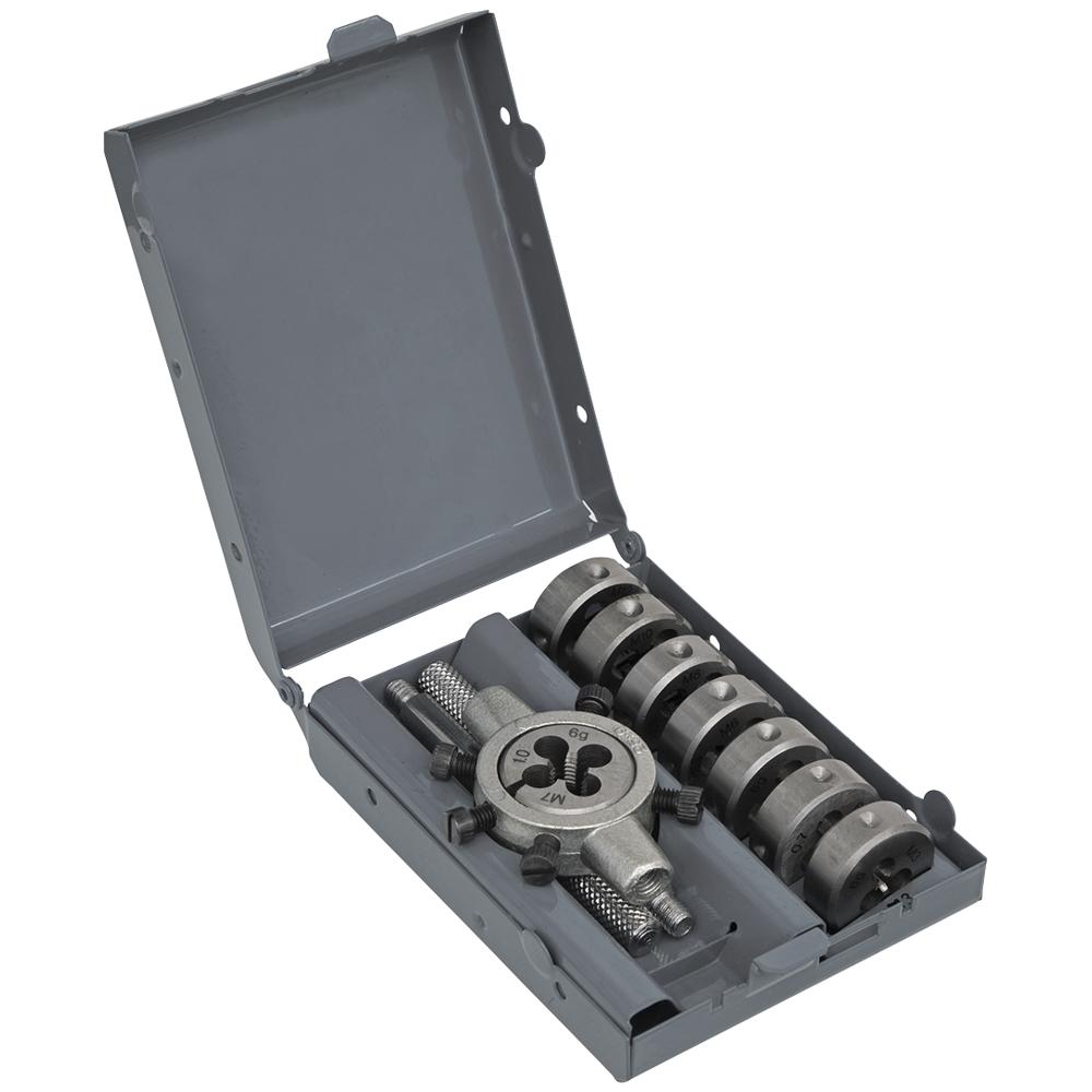 9 Piece Split Die Set Metric