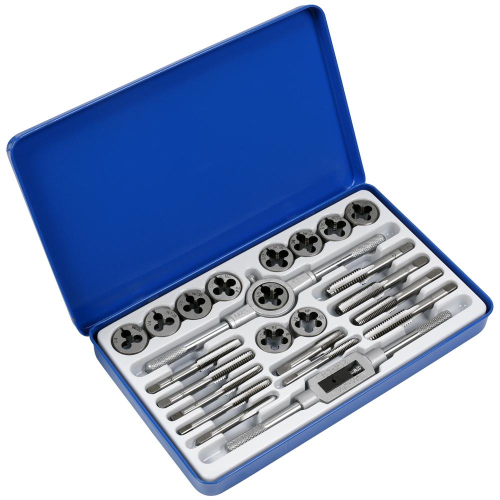 AK3024IMP 24 Piece Tap and Split Die Set Imperial