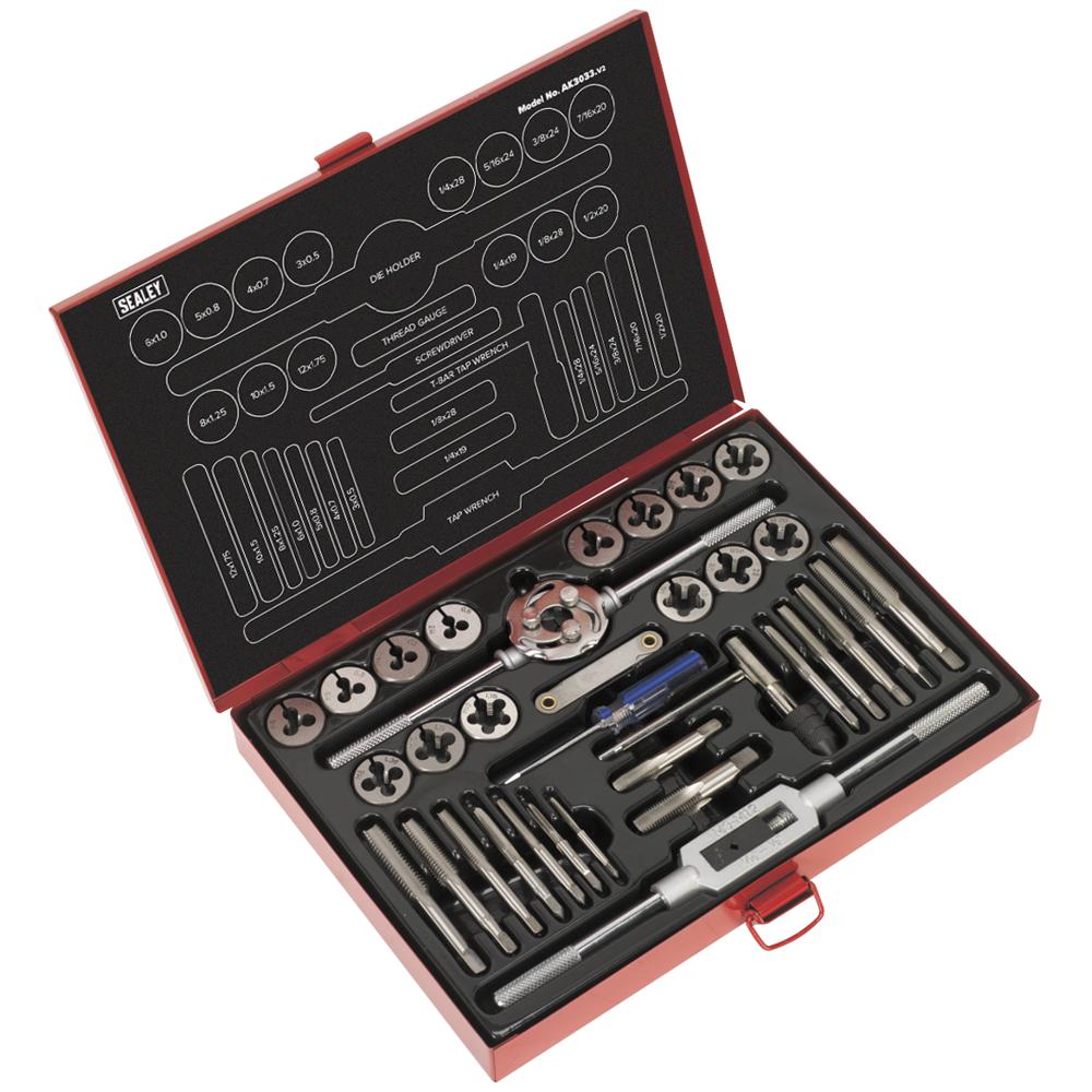 AK3033 33 Piece Tap and Die Set