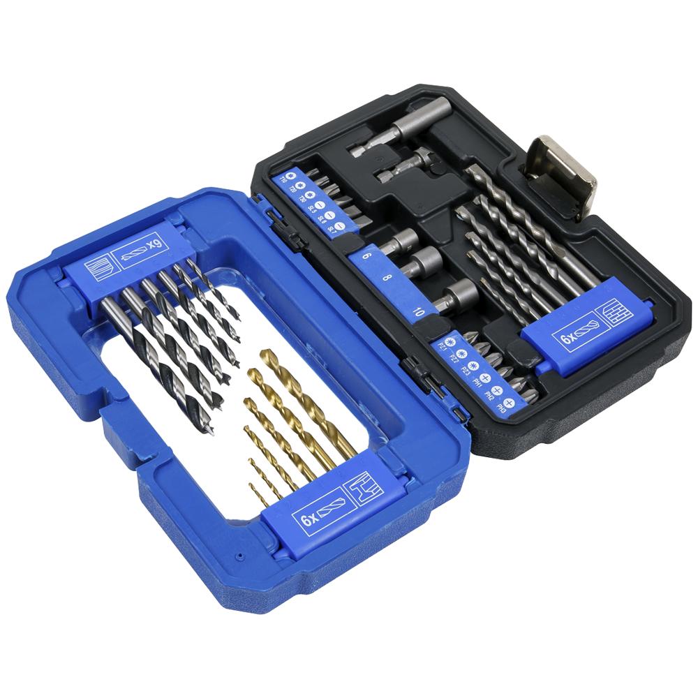 35 Piece Drill and Screwdriver Bit Set