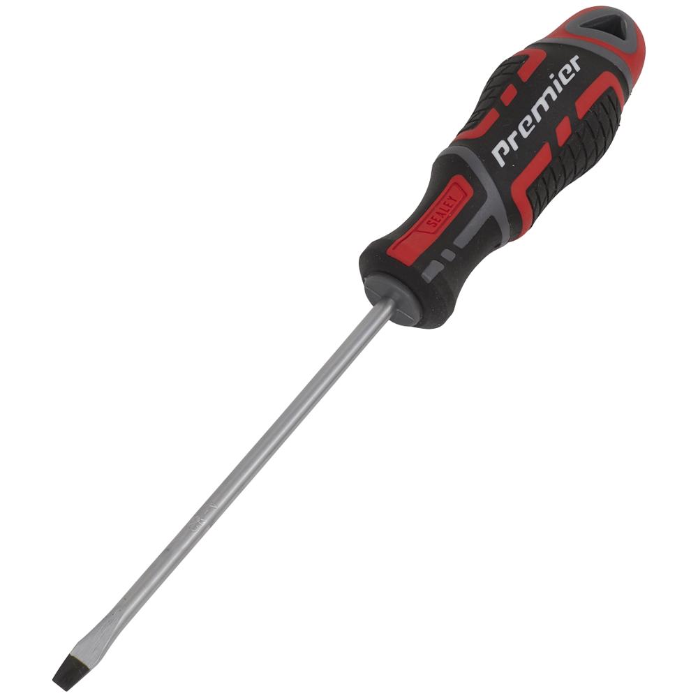 Sealey Gripmax Slotted Screwdriver 4mm 100mm