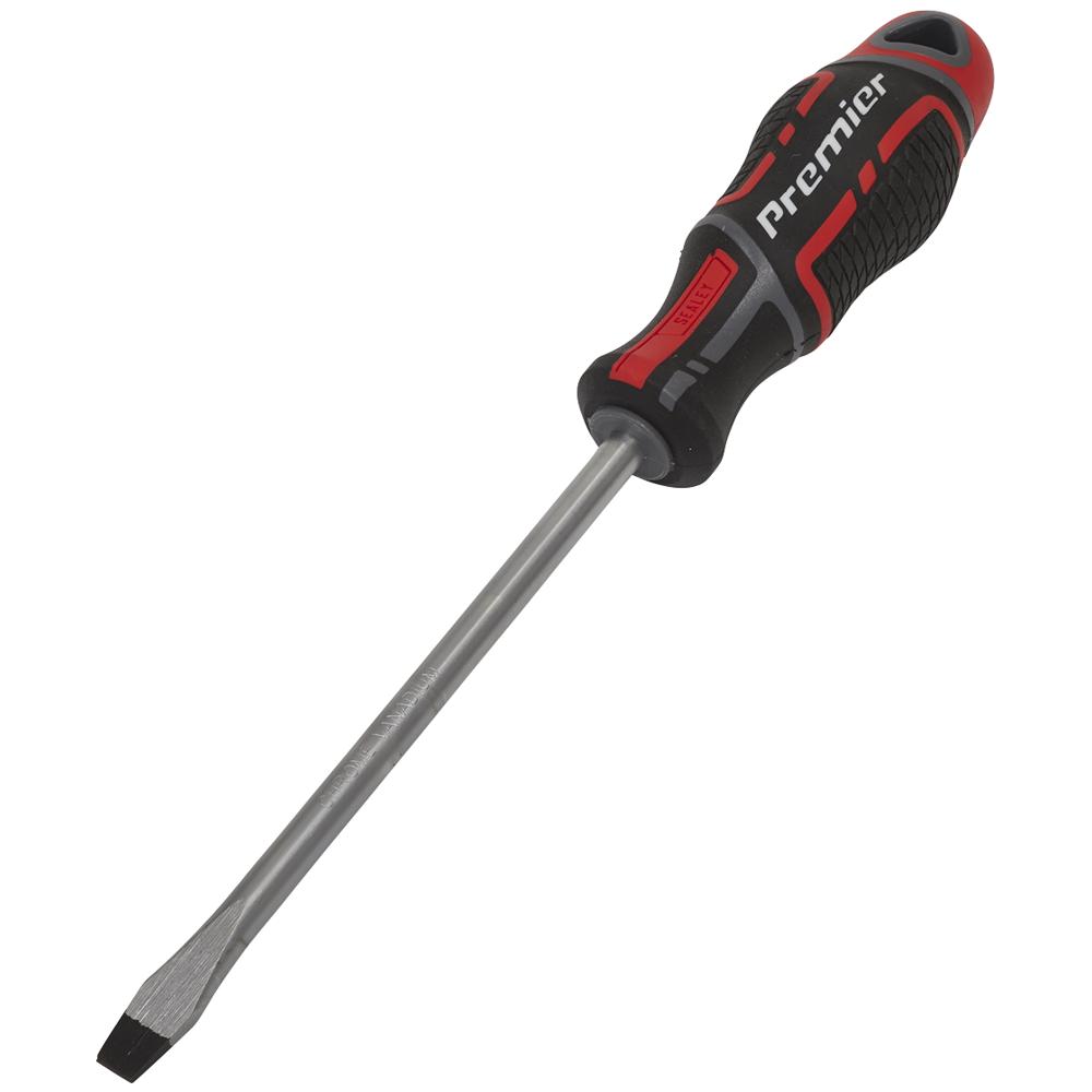 Sealey Gripmax Slotted Screwdriver 8mm 150mm