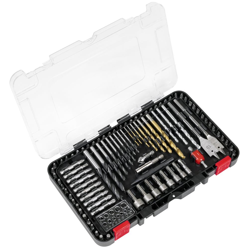104 Piece Drill and Screwdriver Bit Accessory Set