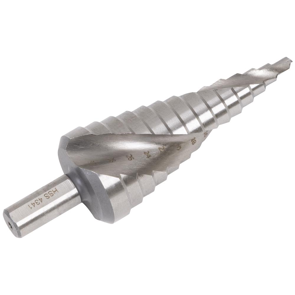 Sealey Double Spiral Fluted Hss Step Drill Bit