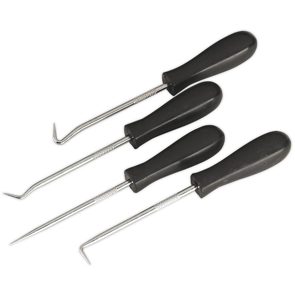 Sealey 4 Piece Mini Hook and Pick Set