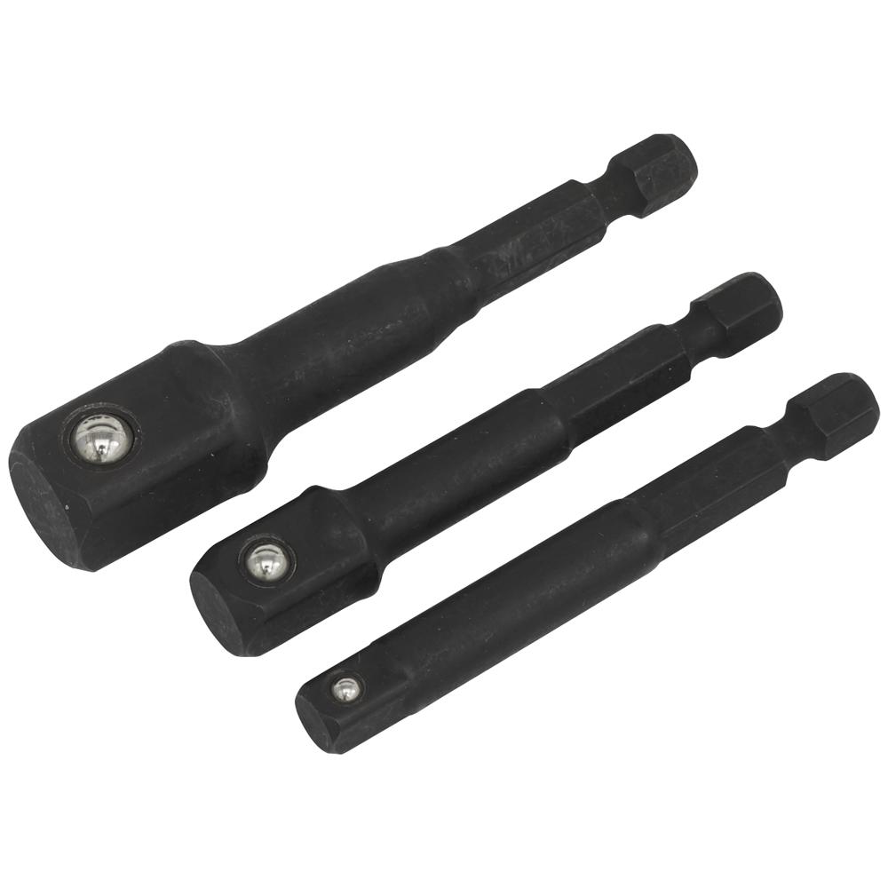 Sealey 3 Piece Impact Socket Adaptor Set