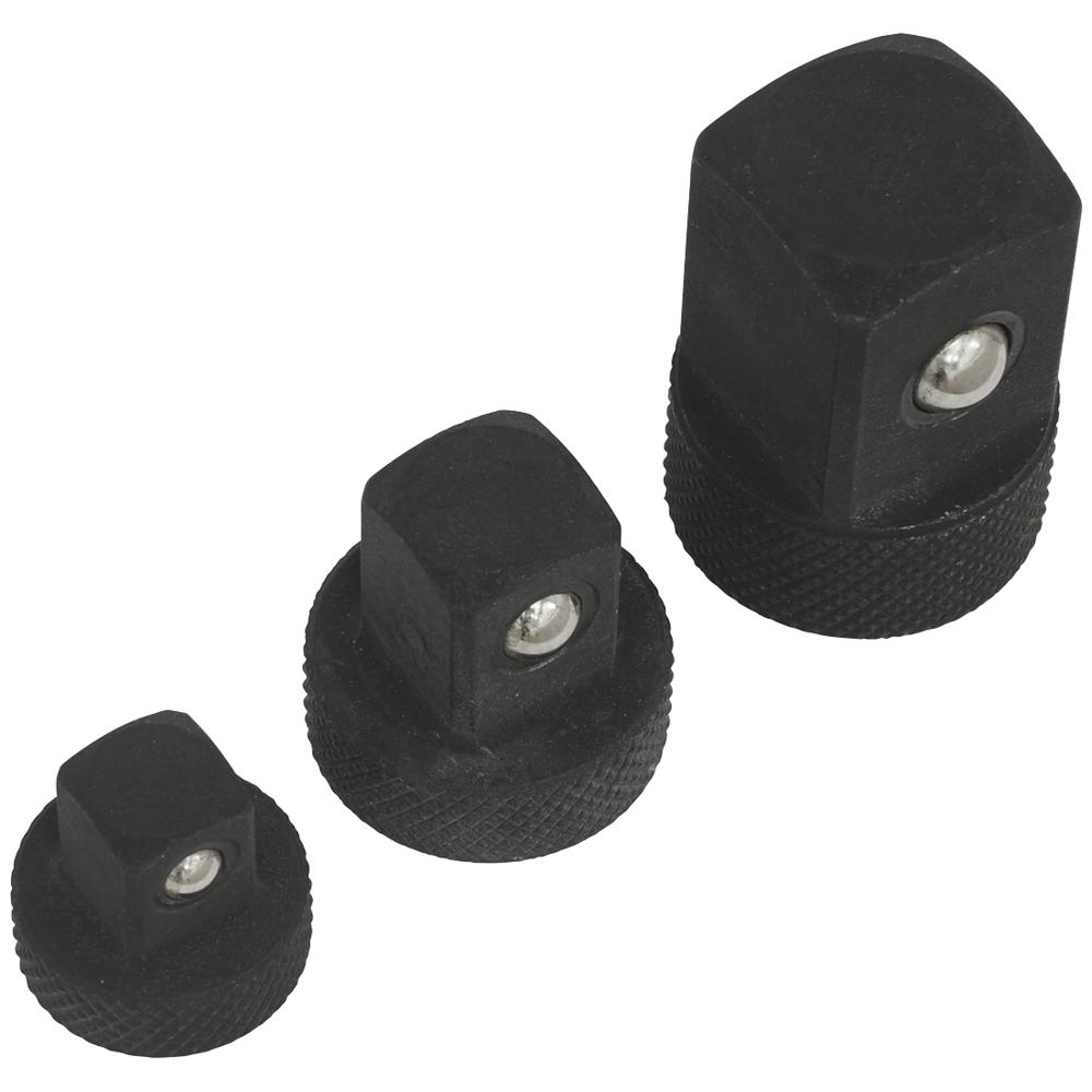 3 Piece Low Profile Impact Socket Adaptor Set