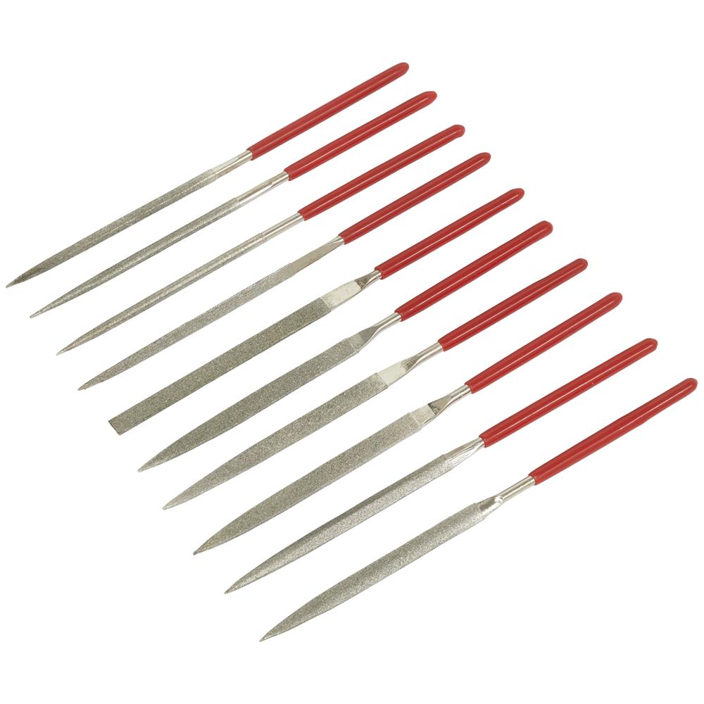 10 Piece Diamond Needle File Set