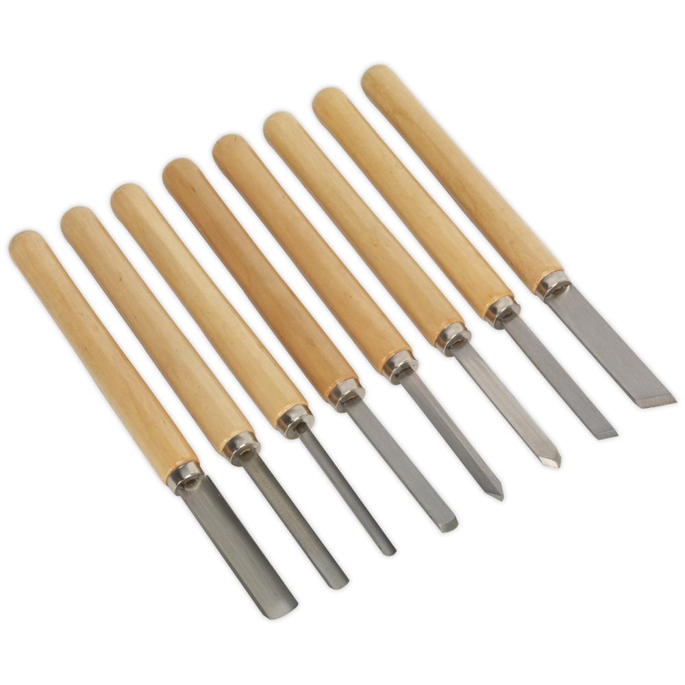 AK60/8 8 Piece Wood Turning Tool Set