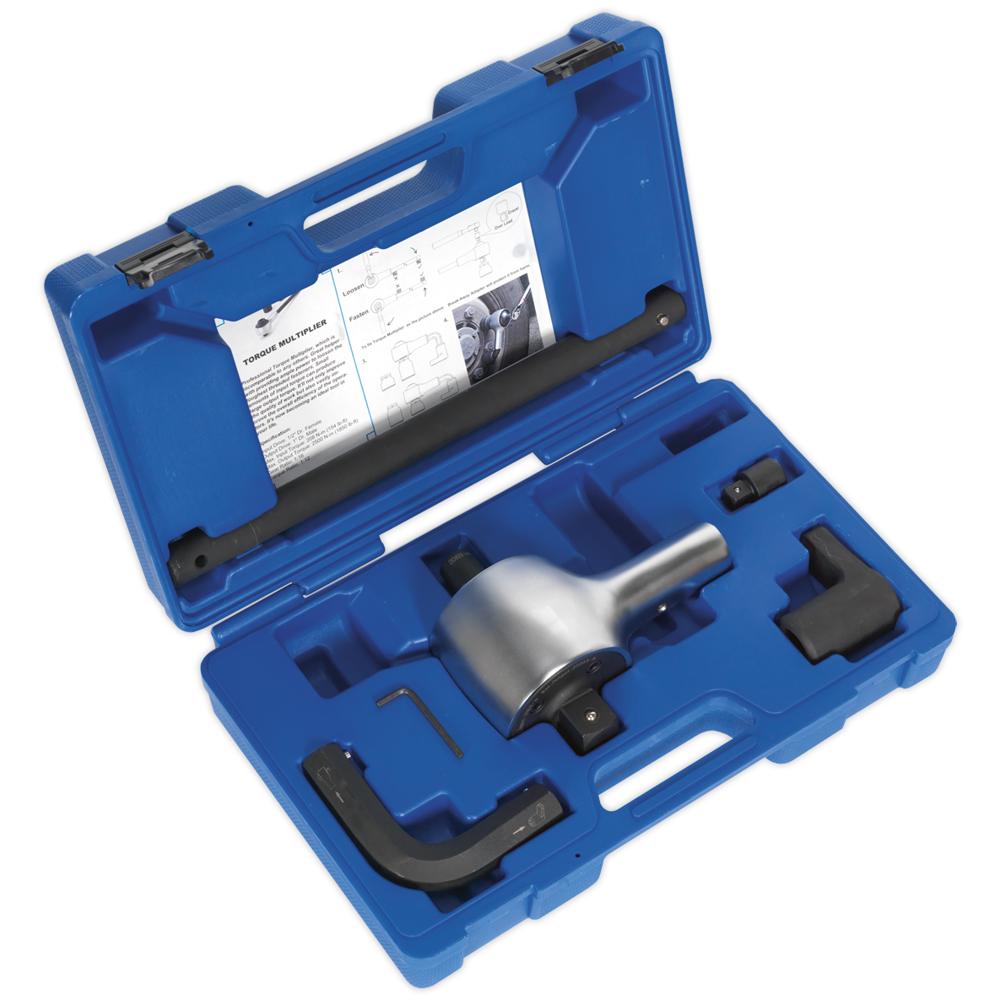 Sealey AK6291 7 Piece 1/2" - 1" Drive Torque Multiplier Set Combination