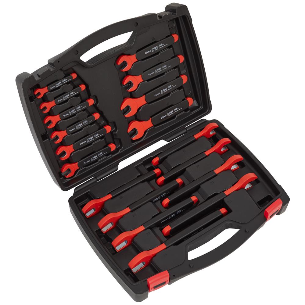 AK63172 18 Piece VDE Insulated Open End Spanner Set