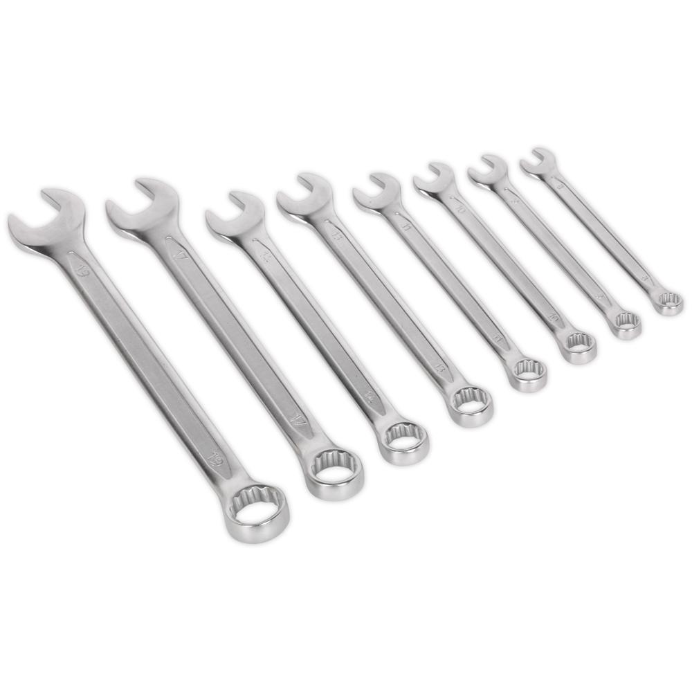 8 Piece Combination Spanner Set