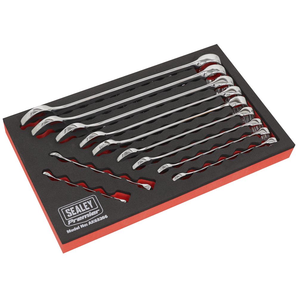 11 Piece Combination Spanner Set Imperial in Module Tray