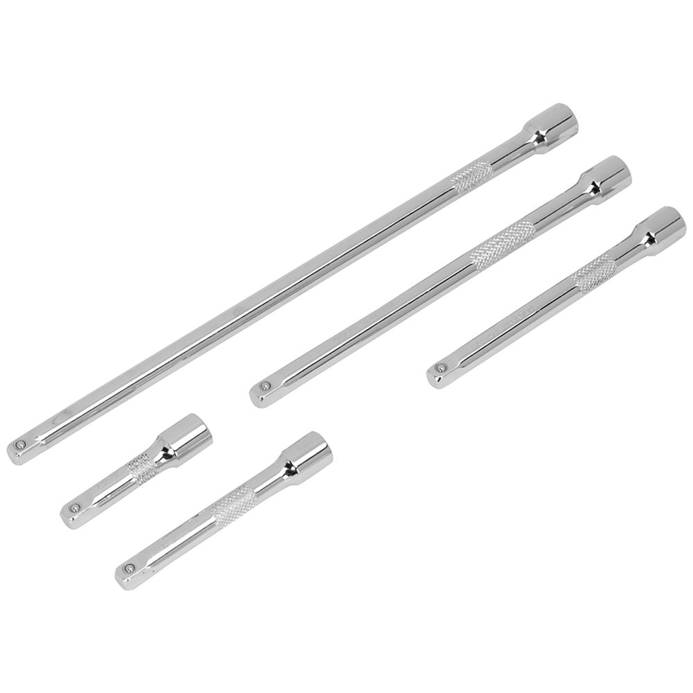 Sealey 5 Piece 1/4" Drive Socket Extension Bar Set 1/4