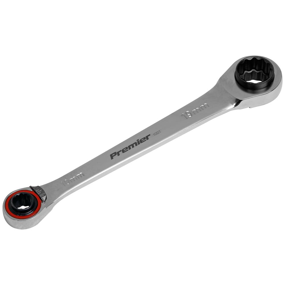 Sealey 4 in 1 Reversible Ratchet Ring Spanner