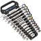 Sealey Platinum Series 12 Piece Ratchet Combination Spanner Set 
