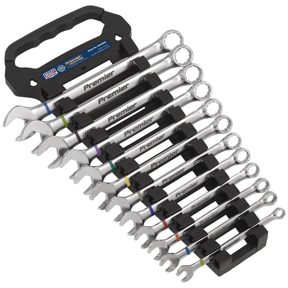 Premier 12 Piece Anti Slip Combination Spanner Set