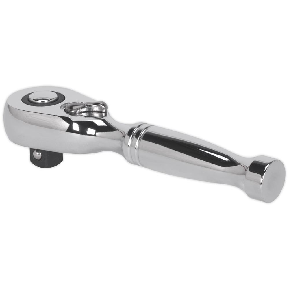 3/8" Drive Pear Head Stubby Ratchet