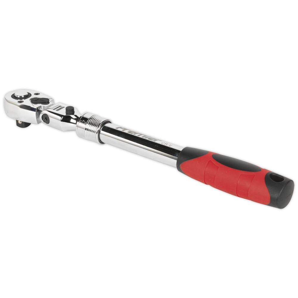 Sealey 1/2" Drive Extendable Flexible Head Ratchet 1/2