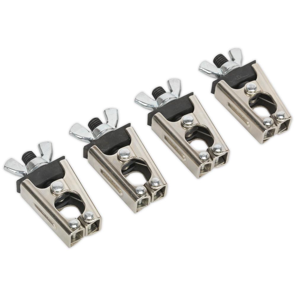 Sealey 4 Piece Micro Welding Clamp Set