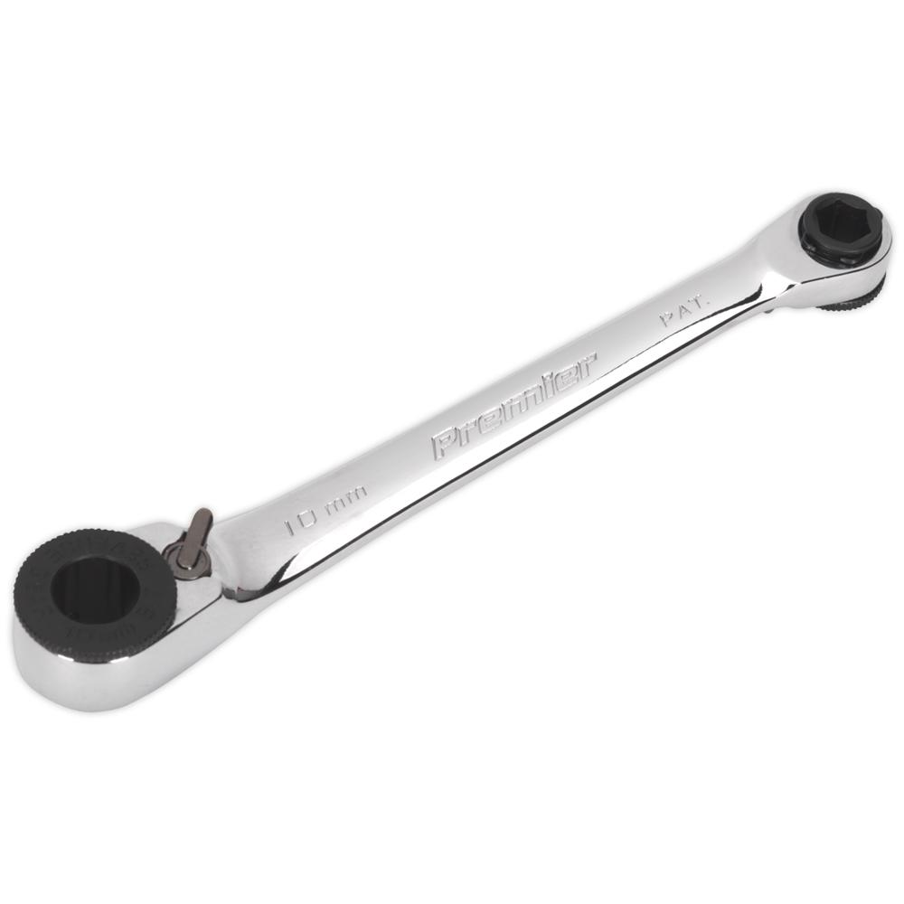 AK6968 1/4" Hex Ratchet Spanner Reversible