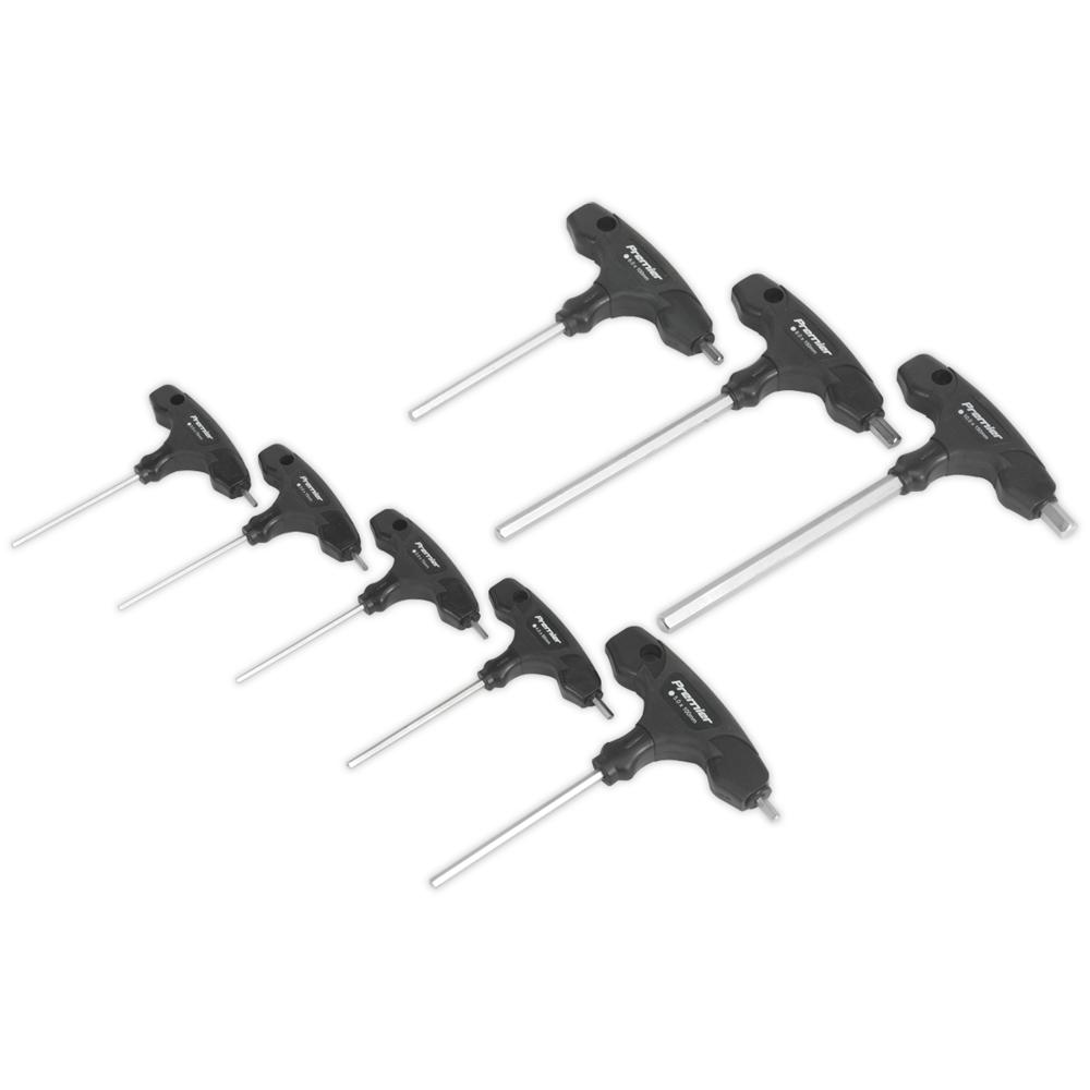 Click to view product details and reviews for Sealey 8 Piece T Handle Hexagon Allen Key Set Metric. Click to view product details and reviews for Sealey 8 Piece T Handle Hexagon Allen Key Set Metric.