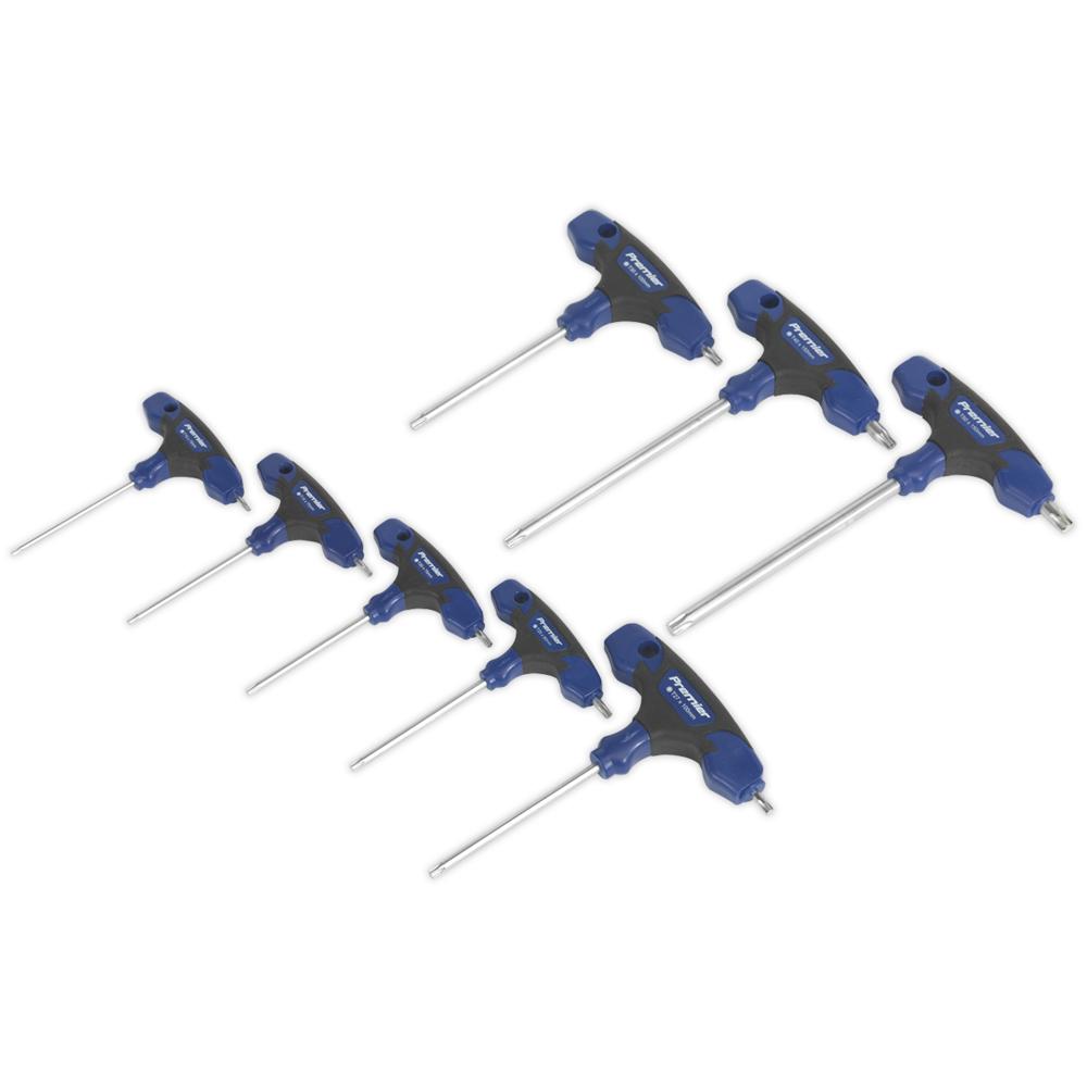 Click to view product details and reviews for Sealey 8 Piece T Handle Torx Allen Key Set. Click to view product details and reviews for Sealey 8 Piece T Handle Torx Allen Key Set.