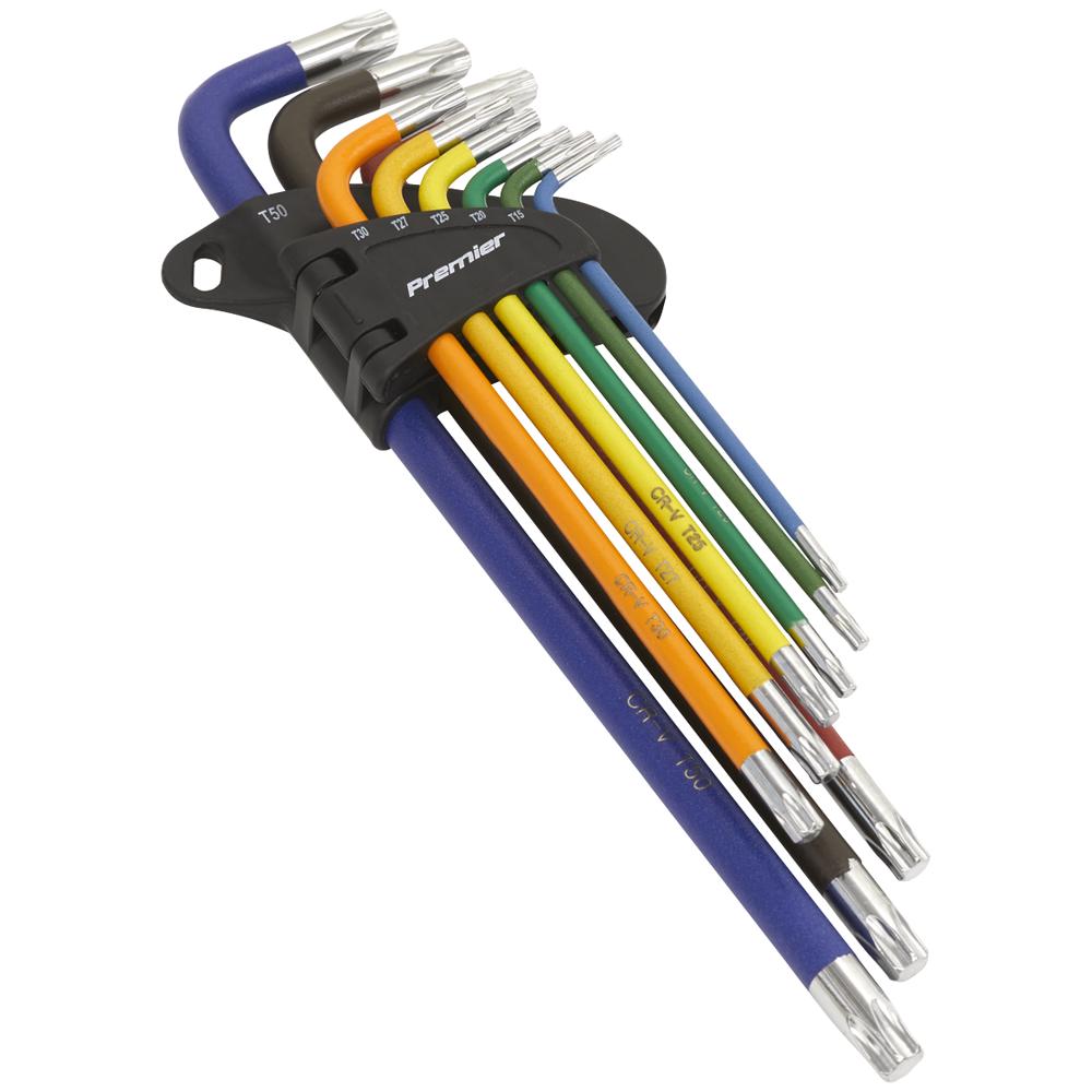 Click to view product details and reviews for Sealey Ak7194 9 Piece Colour Extra Long Torx Key Set. Click to view product details and reviews for Sealey Ak7194 9 Piece Colour Extra Long Torx Key Set.