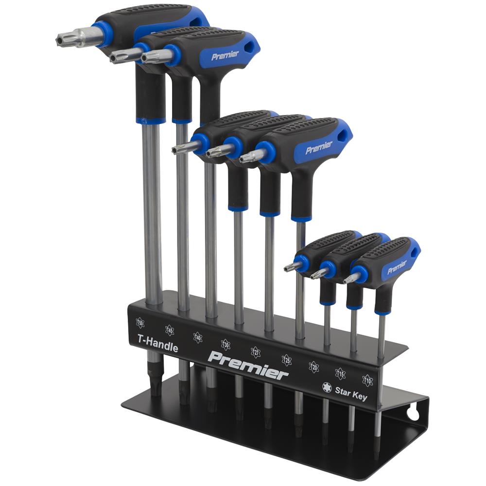 Sealey AK7196 9 Piece Torx T Handle Key Set