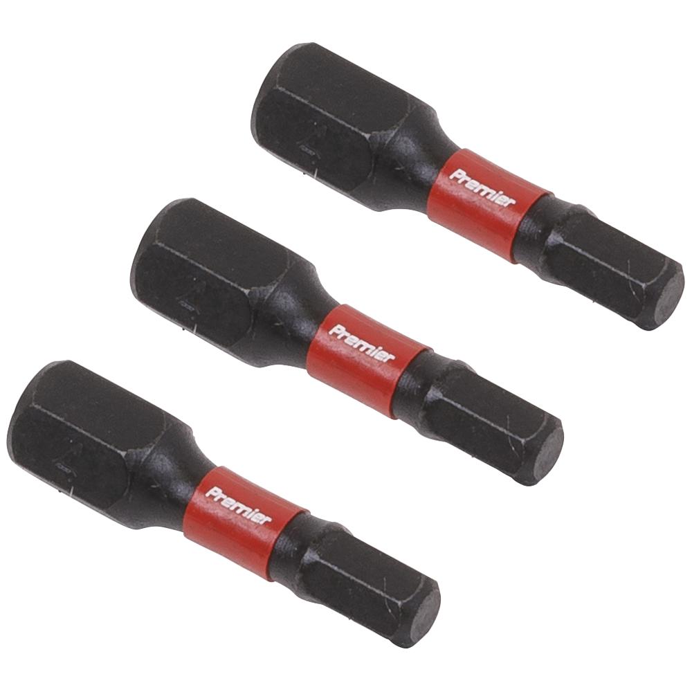 Sealey Impact Power Tool Hexagon Screwdriver Bits