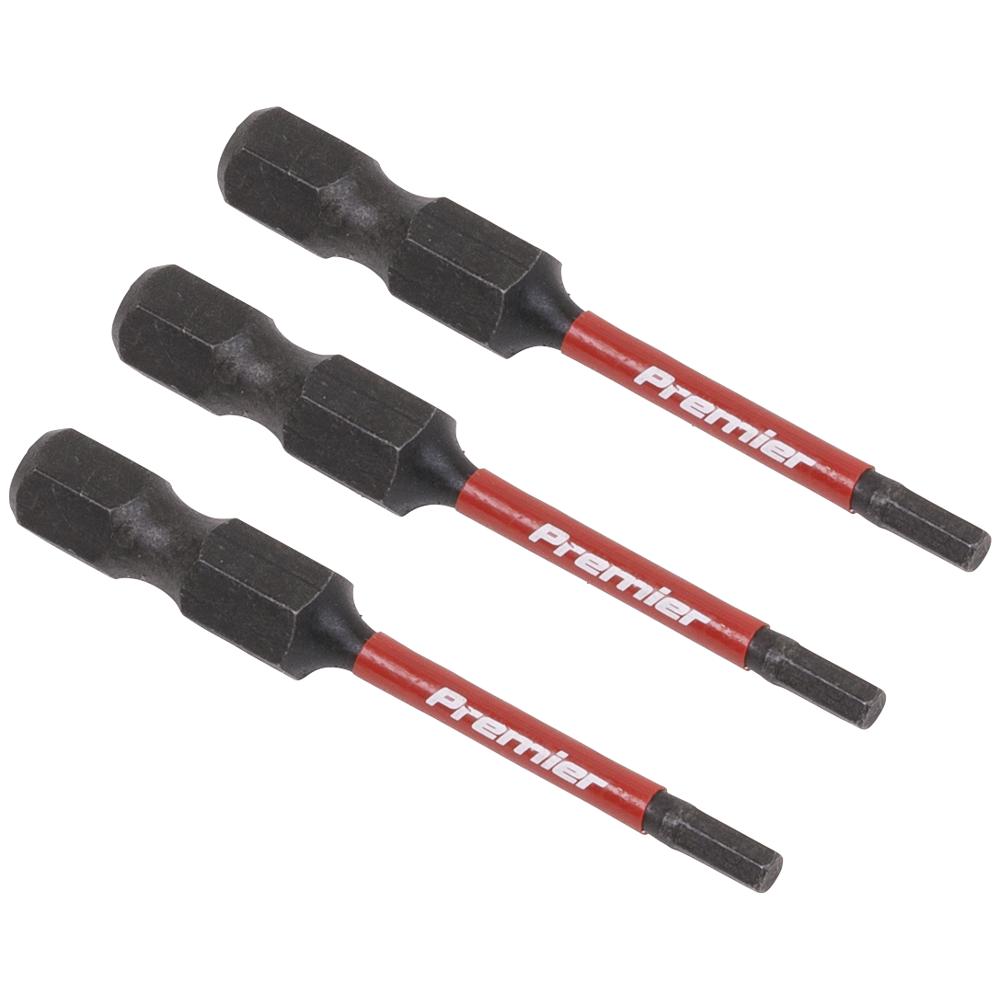 Sealey Impact Power Tool Hexagon Screwdriver Bits