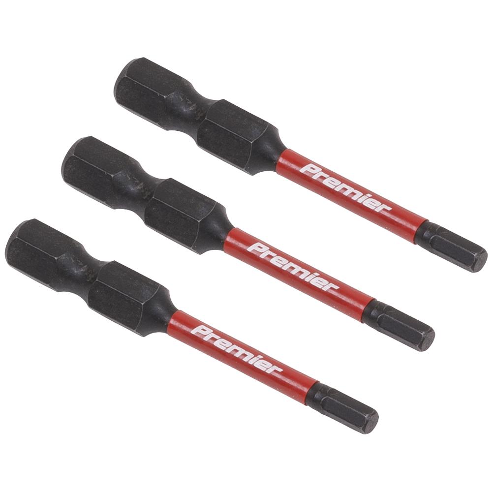 Sealey Impact Power Tool Hexagon Screwdriver Bits