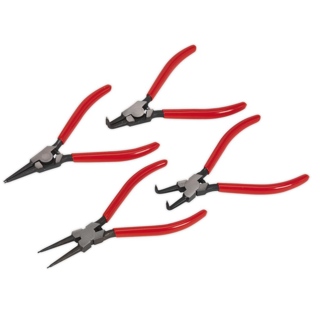 Sealey 4 Piece Circlip Plier Set