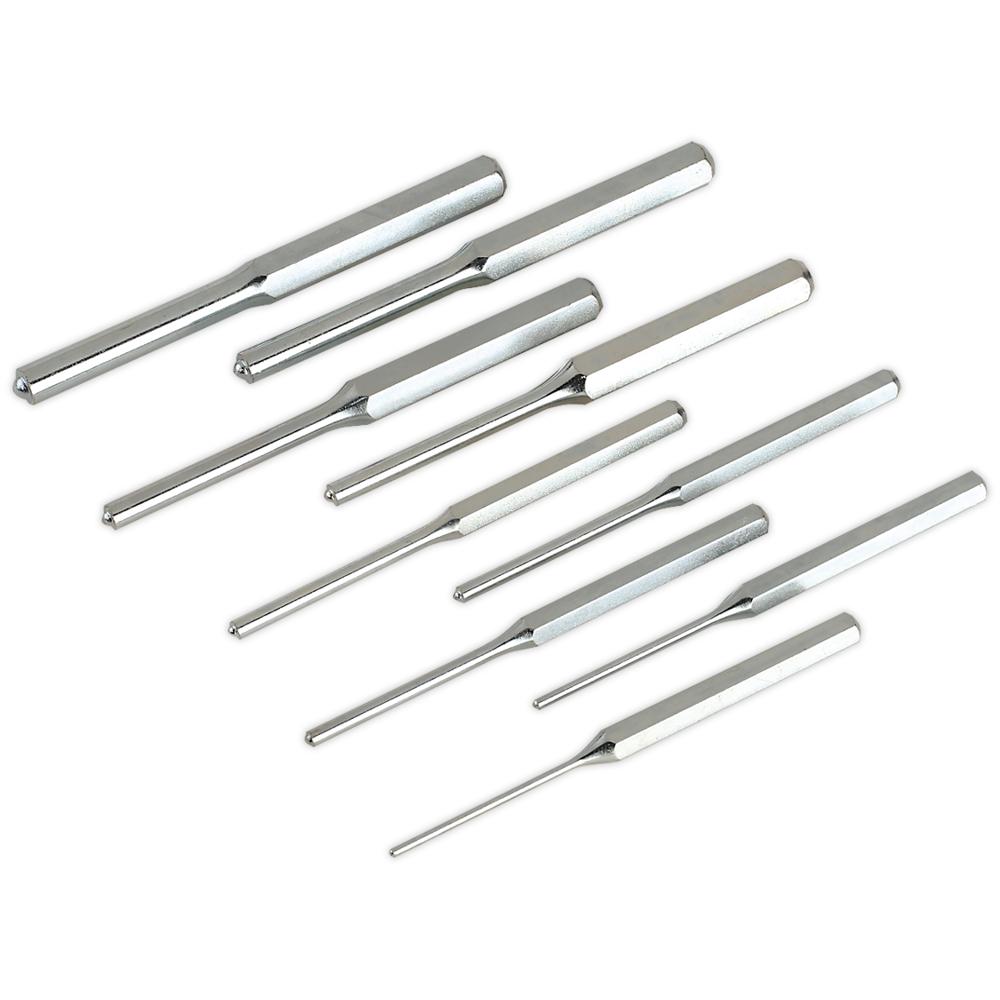 9 Piece Roll Pin Punch Set Metric