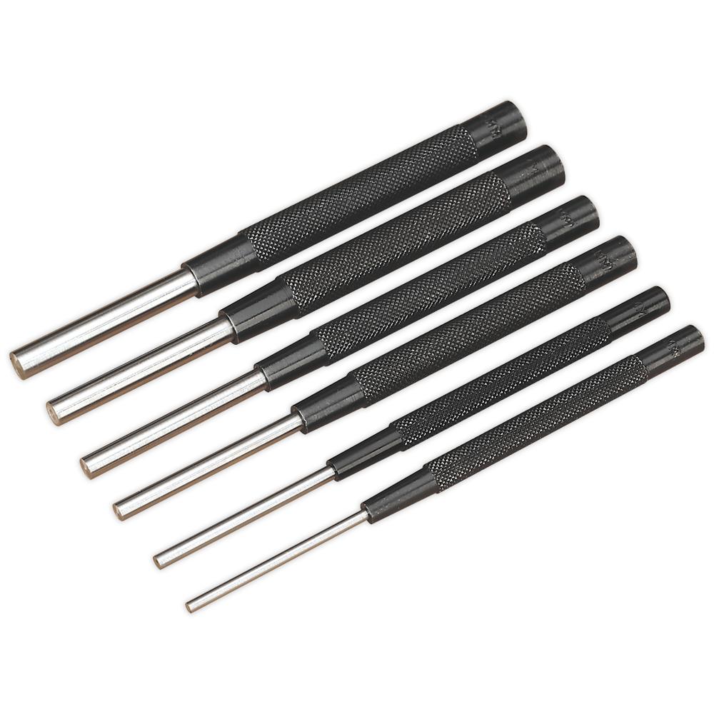6 Piece Parallel Pin Punch Set