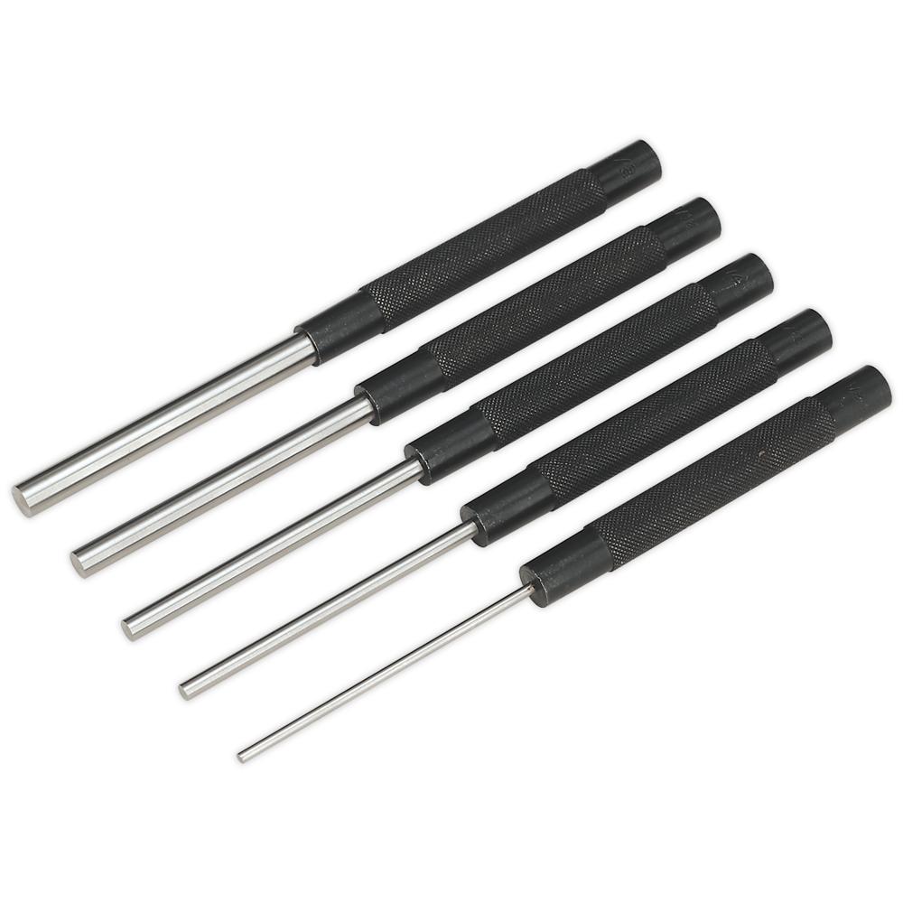 Sealey 5 Piece Long Parallel Pin Punch Set