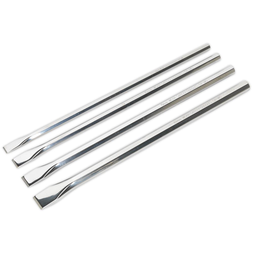 Sealey 4 Piece Extra Long Chisel Set