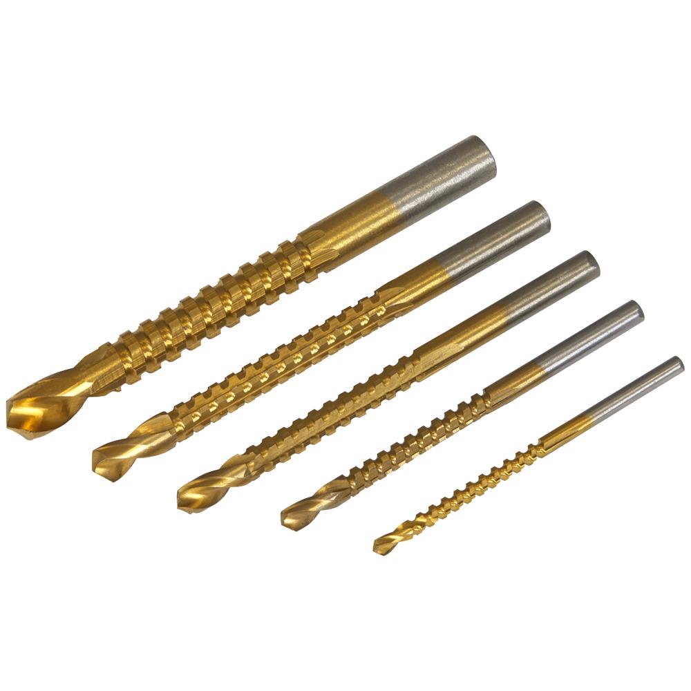 5 Piece Drill Saw Bit Set